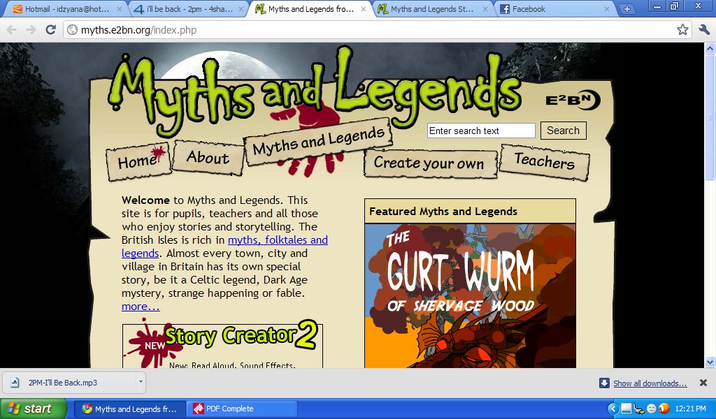 Myths And Legends For Kids. your little kids ya! LOL ]